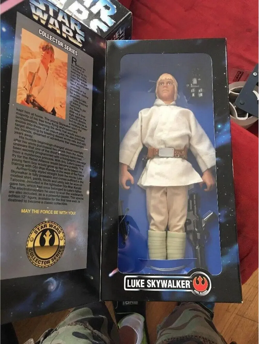 Star Wars Han Solo, Obi-wan Kenobi And Luke Skywalke12” Action Figure Collector